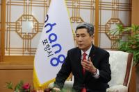 [NSP PHOTO]이강덕 포항시장, 헌법재판소 대통령 탄핵 심판 인용 결정에 입장 발표
