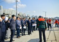 [NSP PHOTO]정기명 여수시장, 경도 해양관광단지 조성 현장 점검