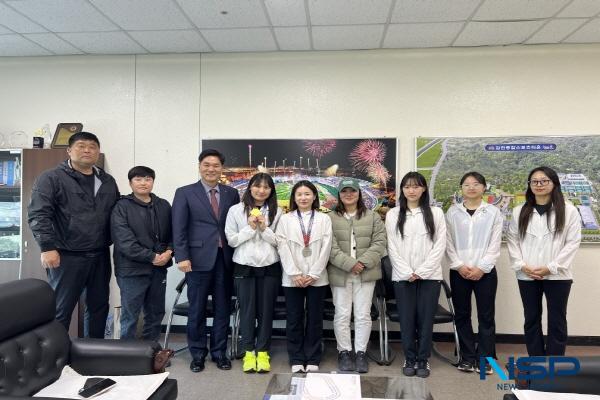NSP통신-김천시청 육상단은 지난 3월 29일부터 4월 3일까지 6일간 김해시에서 펼쳐진 2025 KTFL 김해전국실업육상경기대회에서 금메달 1개, 은메달 1개를 획득하며 2025년도 육상단의 화려한 시작을 알렸다. (사진 = 김천시)
