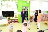 [NSP PHOTO]배낙호 김천시장, 아이 키우기 좋은 도시 현장 점검