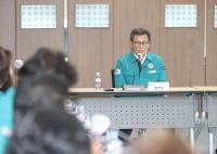 [NSP PHOTO]강릉시, 강풍 대비 긴급 대책 회의 개최