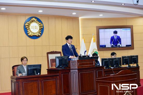 NSP통신-최대원 의장 인사말 (사진 = 광양시의회)