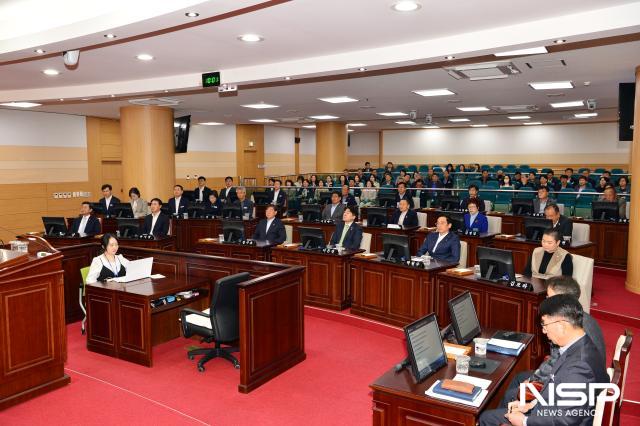 NSP통신-제336회 임시회 개회 (사진 = 광양시의회)