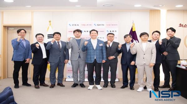 NSP통신-구미시는 지난 7일 시장 집무실에서 구미시 벤처투자협의회 투자사들과 소통 간담회를 열고 벤처투자 활성화 방안과 협력체계 구축 방안을 논의했다. (사진 = 구미시)