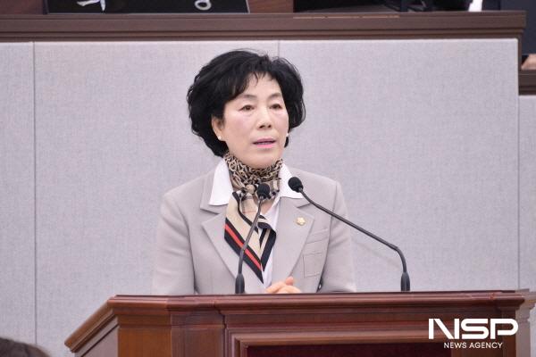 NSP통신-홍현숙 의원이 여수산단이 안전하고 환경친화적인 산업단지로 거듭날 수 있도록 거버넌스 권고안의 적극적인 이행을 촉구하고 있다. (사진 = 여수시의회)