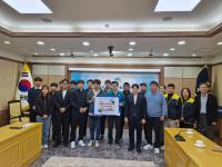 [NSP PHOTO]강릉시4-H연합회, 산불피해지역 성금 전달