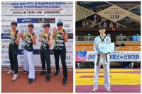 [NSP PHOTO]계명대 체육대학, 주요 체육대회서 우수한 성적 거둬...태권도 국가대표도 배출 겹경사