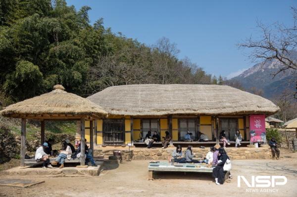 NSP통신-낙안풍류 참석자들이 팔진미도시락을 즐기고있다 (사진 = 순천시)