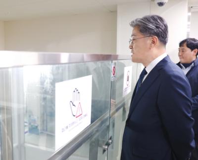 [NSP NEWS Image]정순욱 광명시 부시장 광명건강체육센터 운영 현장 점검