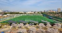 [NSP PHOTO]중앙하수처리장 인조잔디 축구장, 축구 동호인의 핫플레이스로 인기몰이