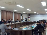 [NSP PHOTO]광양경찰서 광영파출소, 이장단회의 참석  범죄예방 홍보활동 전개