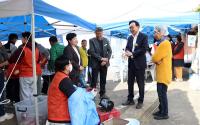 [NSP PHOTO]나주시,  행복나주 이동봉사단  나눔 활동 훈훈