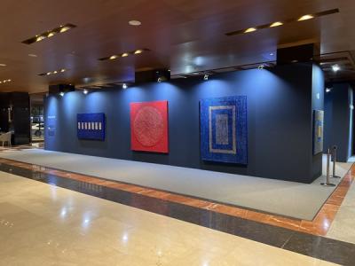 [NSP PHOTO]가볼까오지윤 작가 파르나스 호텔 초대전  침묵 너머의 울림