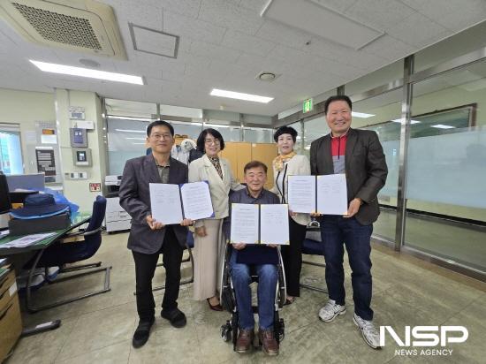 NSP통신-협약식 기념 찰영 (사진 = 대한민국병채로통채로공연단)
