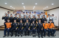 [NSP PHOTO]최용철 전남소방본부장, 광양소방서 격려 방문