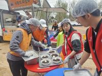[NSP PHOTO]대경대 경찰탐정보안과, 대한민국공인탐정경호협회와 산불 이재민 봉사활동 펼쳐