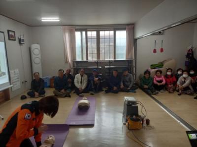 [NSP PHOTO]구례군 농업인 대상 농작업 안전교육 실시