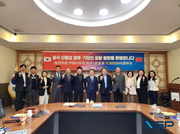 NSP통신-포항시는 16일 시청 중회의실에서 중국 산동성 웨이하이시와 우호 교류협력 간담회를 열었다. (사진 = 포항시)