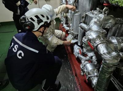 [NSP PHOTO]군산해수청 선박연료유 황함유량 집중점검 실시