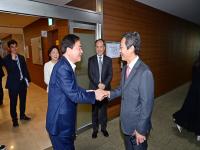 [NSP PHOTO]배낙호 김천시장, 김천혁신도시 이전 공공기관 방문