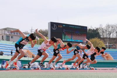 [NSP PHOTO]예천군 춘계 전국 초중고 육상경기대회 성료