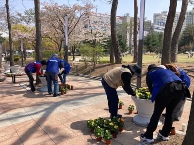 [NSP PHOTO]화성시 도심 속 아름다운 꽃 향기 즐겨요