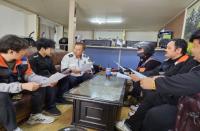 [NSP PHOTO]포항북부경찰서, 이륜·화물차  교통사고 예방 안전교육 실시