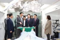 [NSP PHOTO]경주시, 황성공원에 이동형 병원 설치...APEC 정상회의 대비 실전훈련
