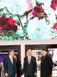 [NSP PHOTO][가볼까]신세계면세점, 한국 문화유산 담은 미디어아트 상영회