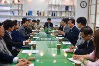 [NSP PHOTO]김재천 완주군의회 부의장, 지역 조달업체 현장 목소리 경청