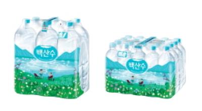 [NSP PHOTO]농심 백산수 한정판 내놔아트 컬래버레이션 패키지 적용