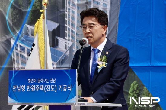 NSP통신-김태균 의장 축사 (사진 = 전남도의회)
