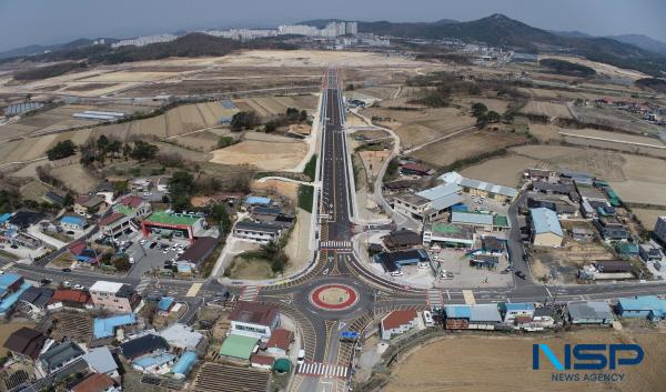 NSP통신-경상북도는 도청신도시에서 세계문화유산 하회마을을 연결하는 진입도로(하회~신도시)를 28일 개통한다. (사진 = 경상북도)