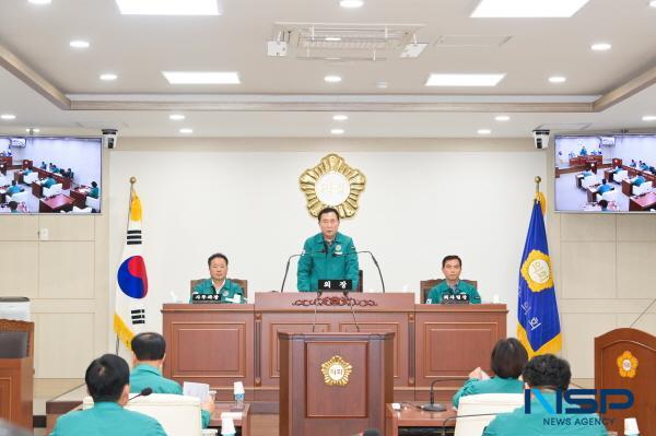 NSP통신-영덕군의회는 29일 하루간의 의사일정으로 제314회 임시회를 개회했다. (사진 = 영덕군의회)