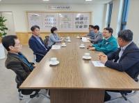 [NSP PHOTO]김재천 완주군의회 부의장, 농업기계 지원 간담회 개최