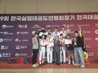 [NSP PHOTO]제19회 한국실업연맹회장기 전국태권도대회 성황리에 마무리