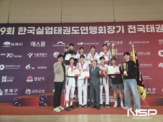 NSP통신-5인조 단체전 우승팀, 서천군청 (사진 = 광양시청)