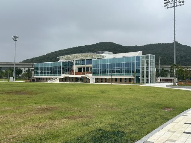 NSP통신-용인특례시에 5월 정식 개관을 앞둔 SERI PAK with 용인 전경. (사진 = 용인특례시)
