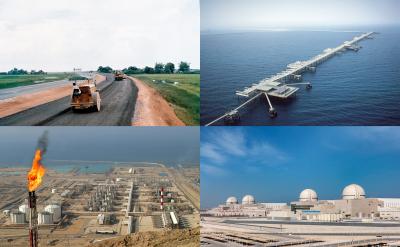 [NSP PHOTO]현대건설 1조 달러 수주 기념행사서 해외 건설의 탑 수상