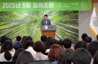[NSP PHOTO]담양군,  5월 정례 조회 개최