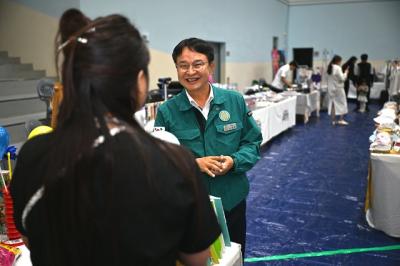 [NSP PHOTO]김재천 완주군의회 부의장, 지역 소상공인 판로개척 앞장