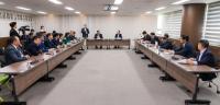 [NSP PHOTO]안산시의회 의원들, 몽골 더르너드주 대표단 접견