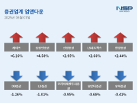 [NSP PHOTO][업앤다운]증권주 상승…케이프↑·DB증권↓