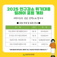 [NSP PHOTO]전남여성가족재단, 인구감소 위기 대응 위한  릴레이 포럼 개최