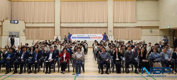 NSP통신-대구광역시장애인체육회는 8일 대구이룸고등학교에서 제19회 전국장애학생체육대회 대구광역시 선수단 결단식을 개최했다. (사진 = 대구시장애인체육회)