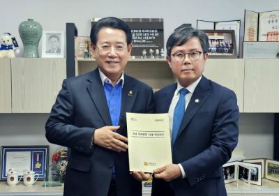 [NSP PHOTO]김영록 전남지사 국회 찾아 대선공약 반영 총력전