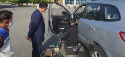 [NSP PHOTO]고흥군 고령 운전자 대상 차선이탈 경보장치 설치 지원