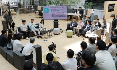 [NSP PHOTO]iM금융그룹 황병우 회장, COFFEE with CEO 타운홀 미팅 진행