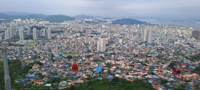 NSP통신-목포해상케이블카와 목포 도심 전경 (사진 = 윤시현 기자)