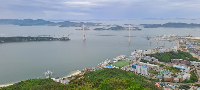 NSP통신-목포대교와 서남권 도시지역 풍광 (사진 = 윤시현 기자)